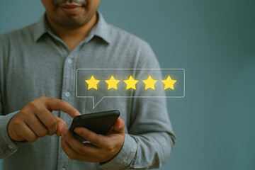 5 Star Review from Happy Customer Boost Your Brand Reputation Customer Service