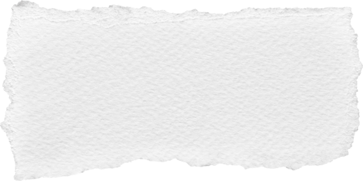 White torn ripped paper element
