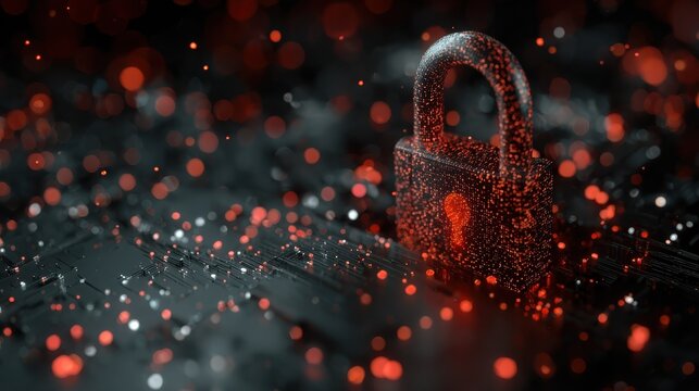 Cyber security and data protection, internet network security, protect business and financial transaction data from cyber attack, user private data security encryption