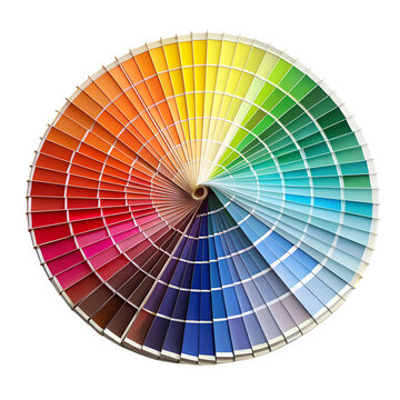 color palette guide isolated on white background. PNG Transparent file type with high definition quality And vibrant color grading Available.