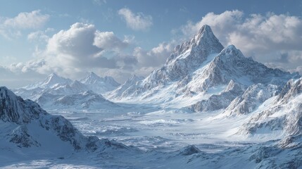 Frozen Horizon's Embrace AI Generated