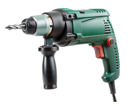 drill isolated on white background. PNG Transparent file type with high definition quality And vibrant color grading Available.