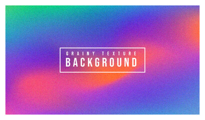 Abstract Colorful Grainy Gradient Background