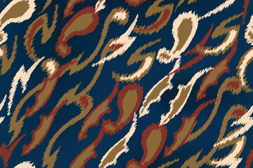 abstract seamless motif fabric patterns, abstract ikat, carpet, fabric, batik	