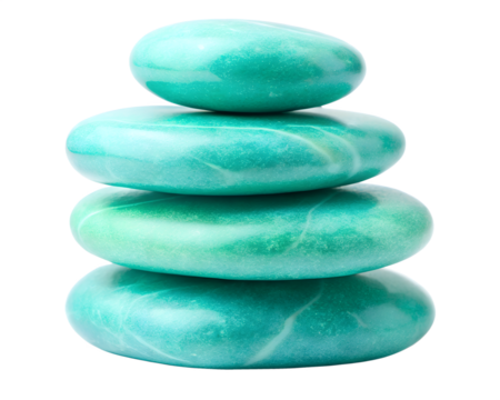 stack of stones isolated on white background. PNG Transparent file type with high definition quality And vibrant color grading Available.