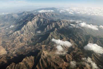 Obraz premium aerial photography breathtaking beauty of nature and urban landscapes from above