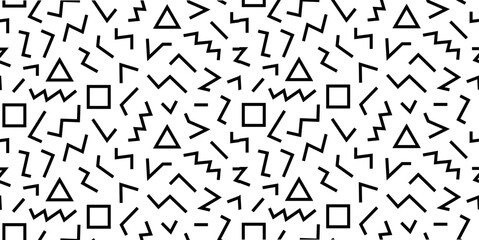 black and white arrows pattern vector