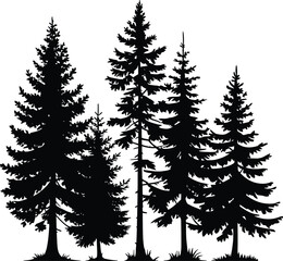 Vibrant abstract design with red green blue and yellow elements isolated on white background isolated on transparent background silhouette