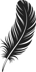 Obraz premium Feather quill, vintage writing tool, calligraphy accessory for artists, natural ink pen, decorative element in art