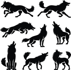 Versatile vector design with a central graphic element isolated on white background isolated on transparent background silhouette