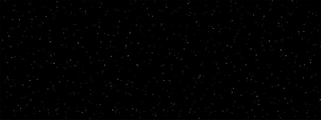 Abstract black dotted grainy, starry night gritty texture vector background © Anastasiia
