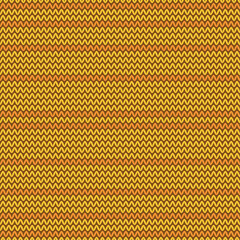 Seamless two-color knitted pattern
