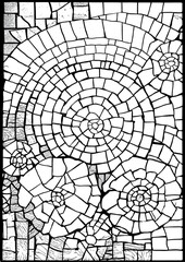 abstract background with spider web