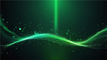 abstract Glowing fiber optics background with bright light spots and futuristic design