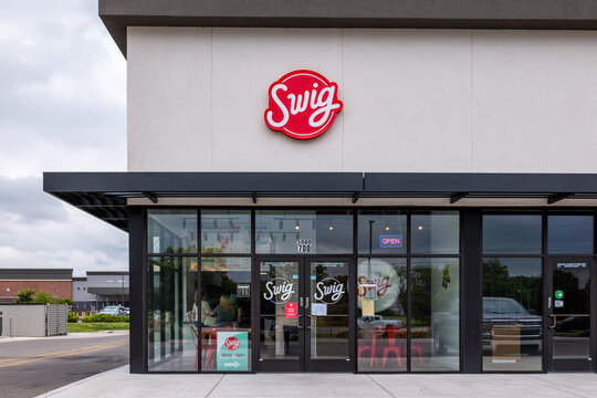 Swig 'Dirty Soda' Chain Store in Wichita, Kansas