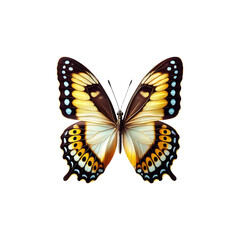 Fototapeta premium A butterfly with its wings fully spread