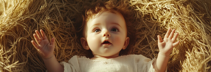 Peaceful Birth – Baby Jesus in the Cradle