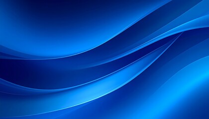 Deep blue abstract waves