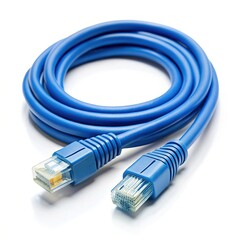 Close up shot of a pink and yellow Plumeria flower on white