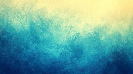 Abstract Textured Background in Blue and Gold Gradient.