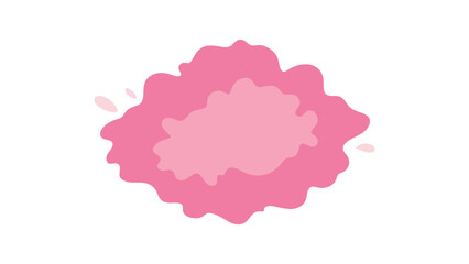 pink watercolor stain vector illustration