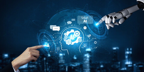 AI Assistant Brain Processor with LLM Technology, Big Data, Machine Learning, Generative AI for...