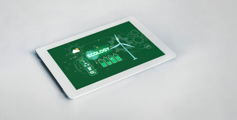Computer Software Leading the Way in Green Business strategy and Sustainability, promoting...