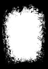 Grunge Rahmen, Distressed, Vintage, SVG Vektor