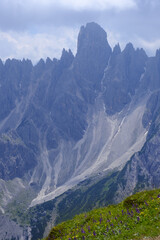 Mountains in Ramo di Rinbianco (SOIUSA), Sexten Dolomites, Italy