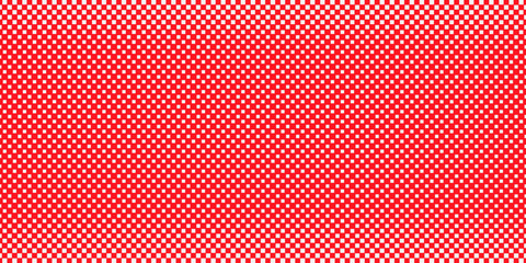 Red checkered flag. Racing flag isolated on white.