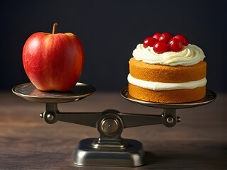 Decision Time: Apple Versus Cake