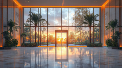Business buying behavior scene in a bright environment, showcasing marketing strategies and decision-making processes. UHD, 8K, photorealistic quality..