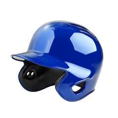 Transparent Blue baseball helmet - PNG