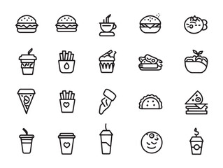 Speedy Grub Clean Minimalist 2D Line Vector