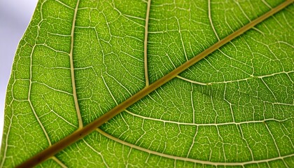 Fototapeta premium Close-up leaf veins