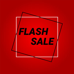 Flash Sale Banner design. Abstract colorful background with a vector sale sign and label for all company business success. Offer Banner, off, sale, discount, flash sale, big sale, super sale.