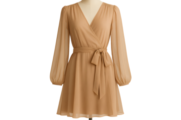 female mannequin dressed in a coat