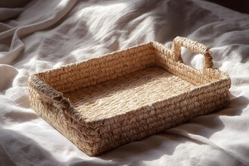 Decorative sabai basket tray for tabletop use high resolution picture