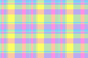 Pastel plaid pattern.  Soft, cheerful colors create a sweet and playful design perfect for backgrounds, textiles, or springtime projects.  Ideal for websites, branding, and crafting.