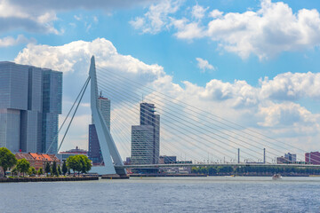 Erasmusbrug bridge in Rotterdam