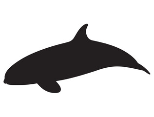 Fototapeta premium KILLER WHALE SILHOUETTE