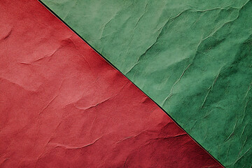Abstract Textured Background with Red and Green Diagonal