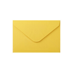 Sealed Yellow Envelope – Classic Paper Stationery for Mailing