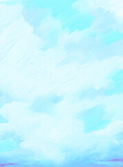 Wispy Cloud Background