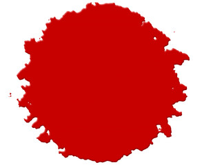 Blood splatter isolated on transparent for design, Red paint spreading matte overlay, flowing watercolor liquid drop scene reveal, abstract drip dye fluid pattern, scary halloween background