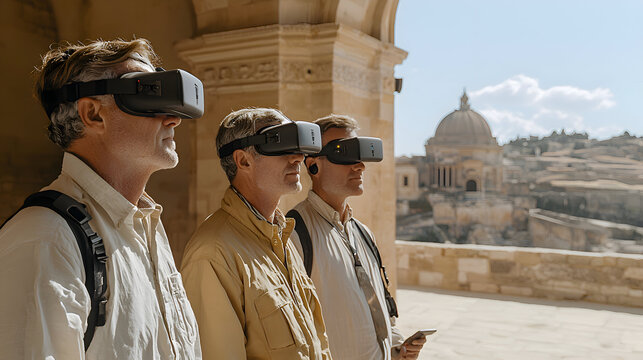 AI-Powered AR Tourism: Tourists explore ancient ruins reconstructed in AR, guided by an AI historian Preserves cultural heritage through tech