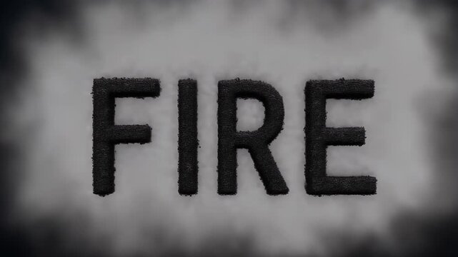 A dynamic 4K animated letter &ldquo;E&rdquo; engulfed realistic fire smoke effects blazing motion drama black background great attention grabbing intros fiery logos atic alphabet visuals high