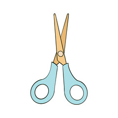 scissors isolated on white background