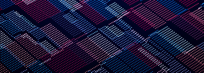 Abstract digital background. Big data stream. The concept of science, technology, business, space. 3d rendering