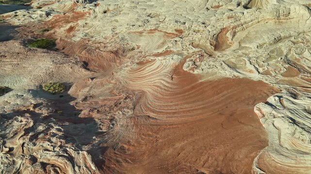 White Pocket red and white sculpted red sandstone